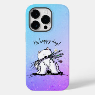 Coque Pour iPhone 14 Pro KiniArt Samoyed iPhone / coque ipad