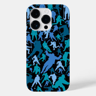Coque Pour iPhone 14 Pro Motif du joueur de hockey Coque-Mate coque iphone
