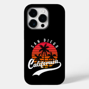 Coque Pour iPhone 14 Pro San Diego Coque rétro-Mate iPhone 14 Pro Coque
