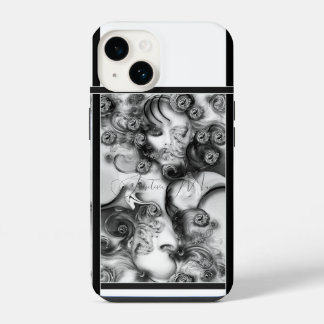 Coque Pour iPhone 14 "Sensitive Muse", Coque Apple iPhone 14