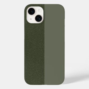 Coque Pour iPhone 14 Split Moss Green iPhone 14 Coque - Personnalisable