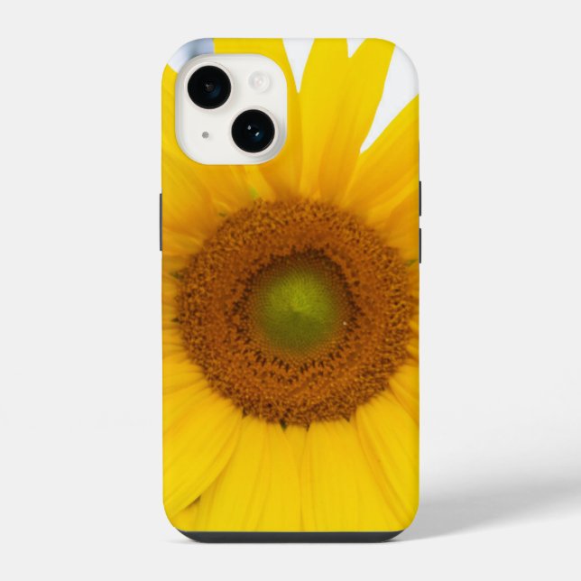 Coque Pour iPhone 14 Tournesol 1 coque iphone (Verso)