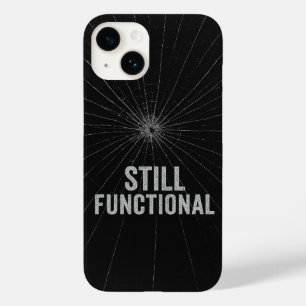 Coque Pour iPhone 14 Verre fissuré Design esthétique coque iphone