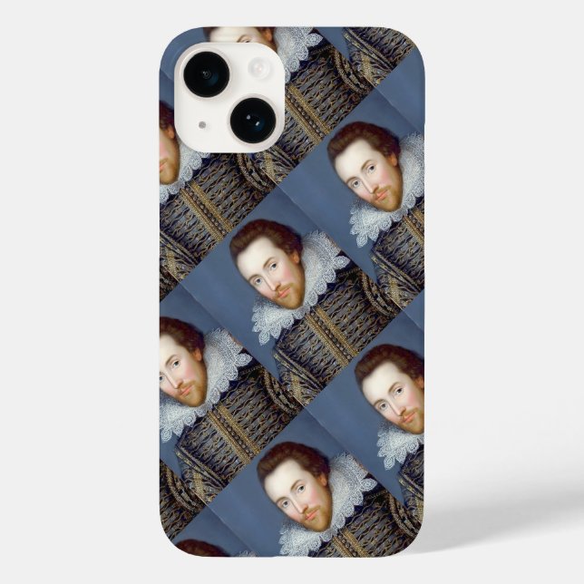 Coque Pour iPhone 14 William Shakespeare Coque-Mate coque iphone (Verso)