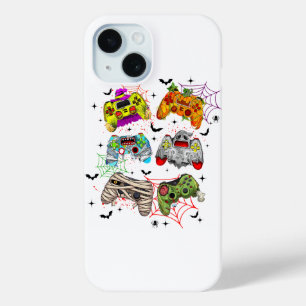 Coque Pour iPhone 15 Amusant Gamer Halloween téléphone iPhone 15 Coque