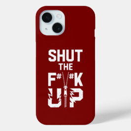 Coque Pour iPhone 15 Arrêtez le Coque F#%K Up Bold Typography iPhone 15
