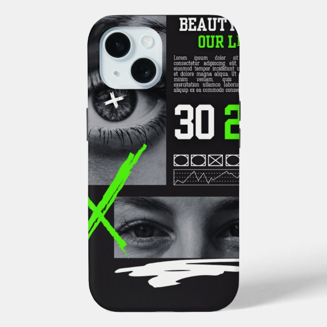 Coque Pour iPhone 15 coque iphone (Verso)