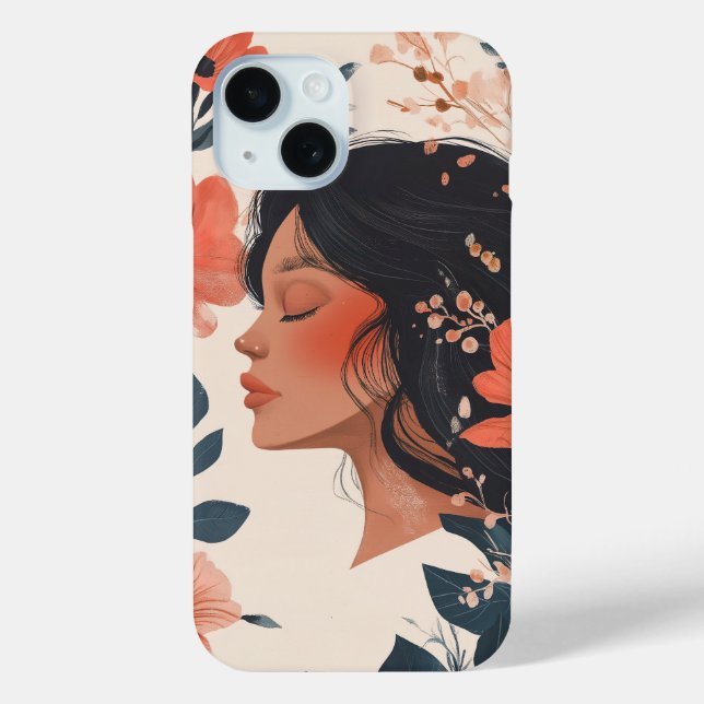 Coque Pour iPhone 15 Coque iphone Boho (Verso)
