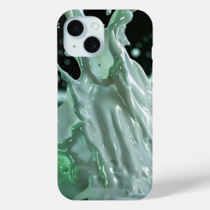 Coque Pour iPhone 15 Coque iphone Emerald Splash Dynamics