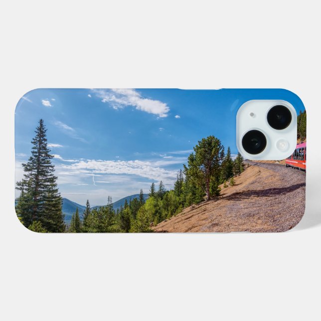 Coque Pour iPhone 15 Coque iphone Pikes Peak (Verso (horizontal))