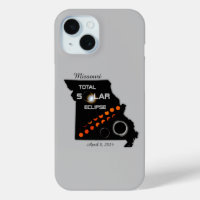 Coque iphone solaire Eclipse du Missouri