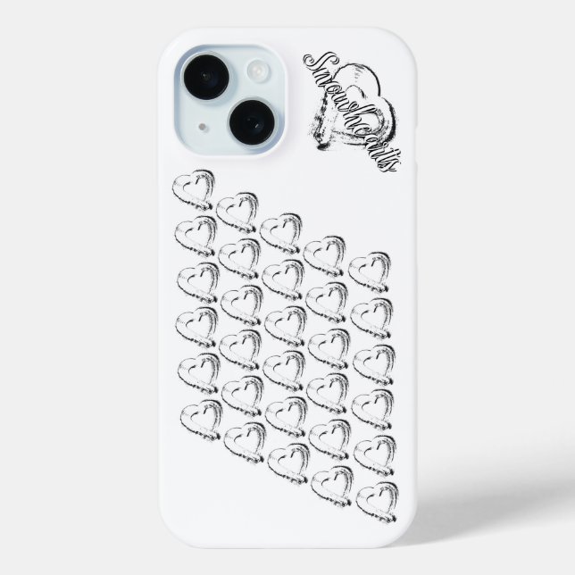 Coque Pour iPhone 15 Coque Snowheart iPhone 15 (Verso)