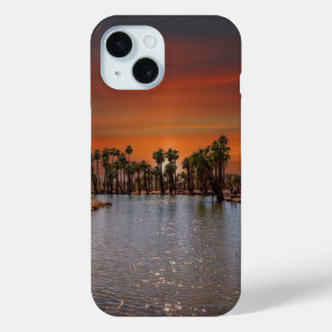 Coque Pour iPhone 15 Coucher de soleil à Papago Park Coque iphone