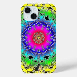 Coque Pour iPhone 15 Kinetic Spectra Glyph iPhone 15 coque