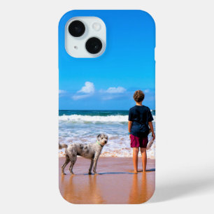 Coque Pour iPhone 15 Photo personnalisée Votre propre coque iphone de c