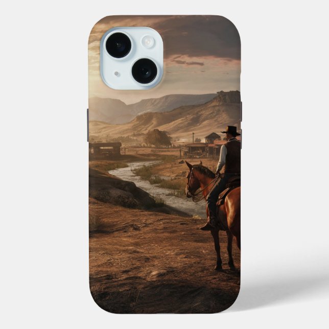 Coque Pour iPhone 15 Red Dead Redemption 2 coque iphone (Verso)