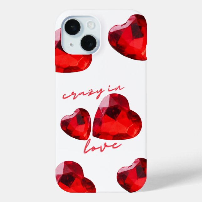 Coque Pour iPhone 15 Saint Valentin iPhone 15 Coque (Verso)