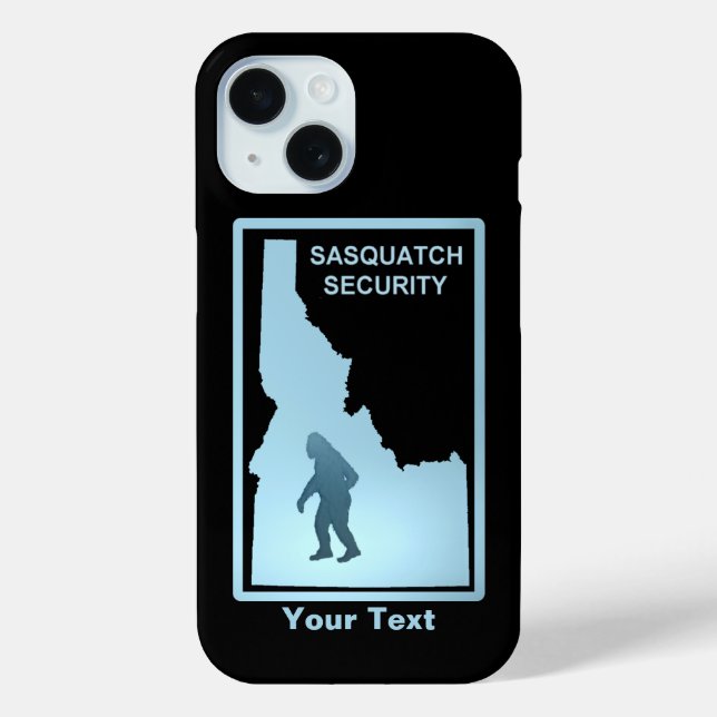 Coque Pour iPhone 15 Sasquatch Security - Coque Idaho Mate coque iphone (Verso)