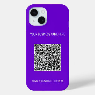 Coque Pour iPhone 15 Vos informations d'analyse de code QR coque iphone