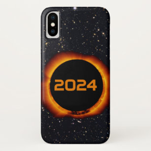 Case-Mate iPhone Case 2024 Éclipse solaire totale Date Ciel étoilé