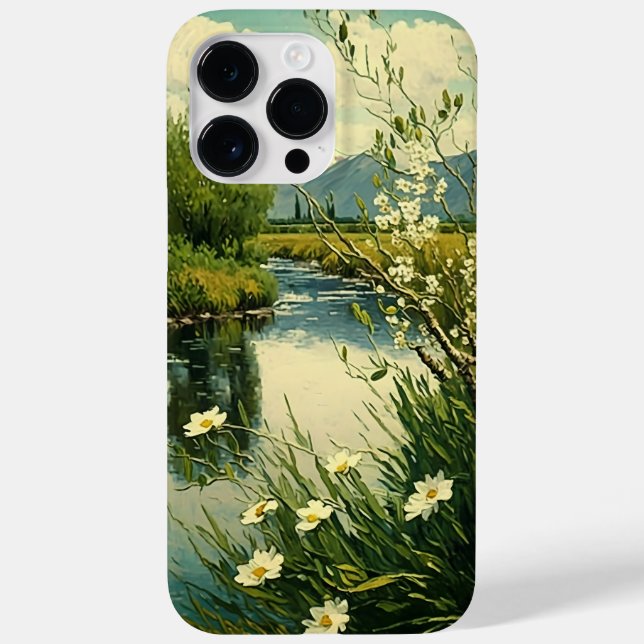 Coque Pour Pour iPhone 14 Pro Max Coque iphone de style Van Gogh (Verso)