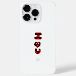 Coque Pour Pour iPhone 14 Pro Max I Fuzzy U Apple iPhone 14 Pro Max Coque
