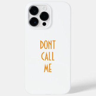 Coque Pour Pour iPhone 14 Pro Max "NE M'APPELLE PAS" Iphone 14 pro max coque