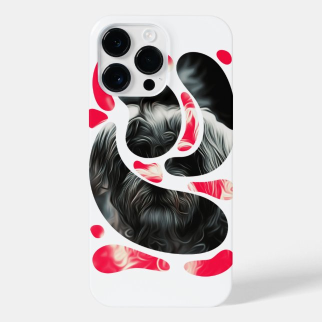 Coque Pour Pour iPhone 14 Pro Max Pooch "Max Junior" iPhone 11 12 13 14 Coque (Verso)