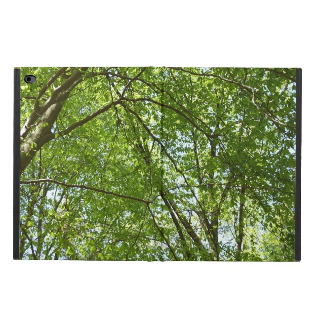 Coque Powis iPad Air 2 Canopée du printemps Feuille Green Nature Scene (Extérieur)