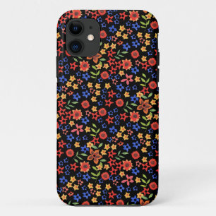 Coque Retro Floral Miniprint personnalisé iPhone 5