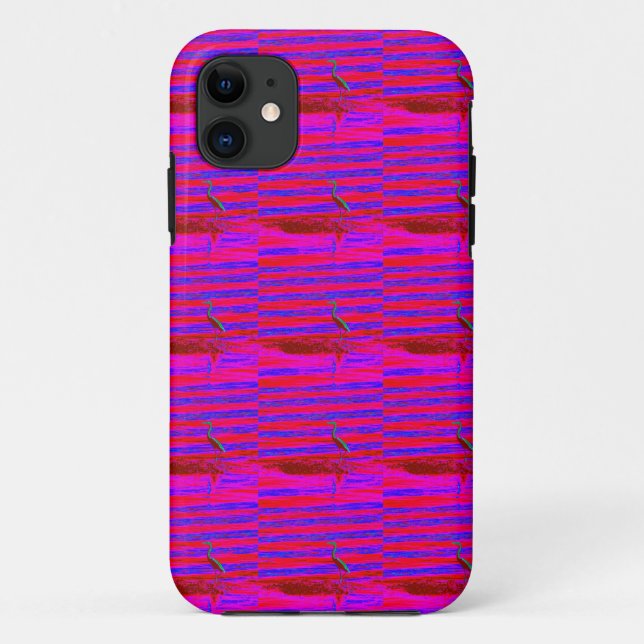 coque rose violet (Dos)