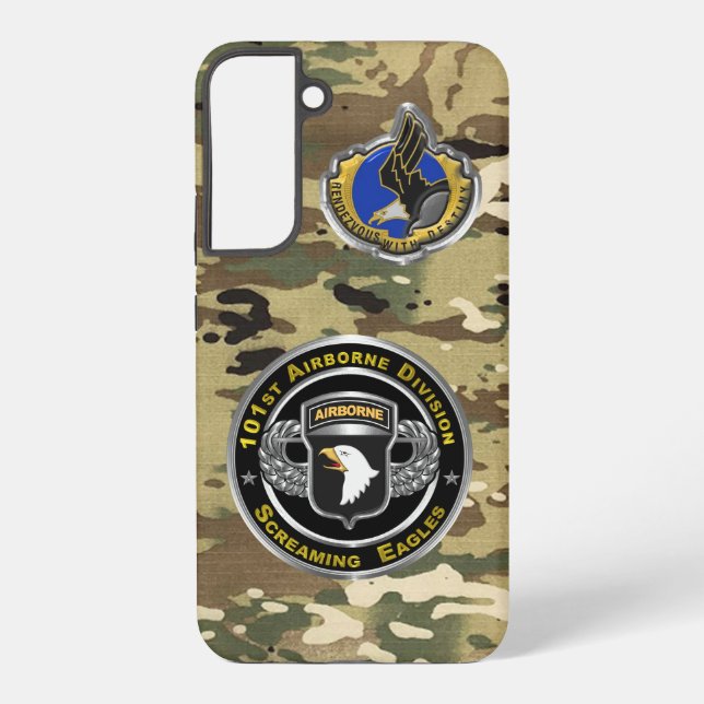 Coque Samsung Galaxy 101e division aéroportée (Verso)