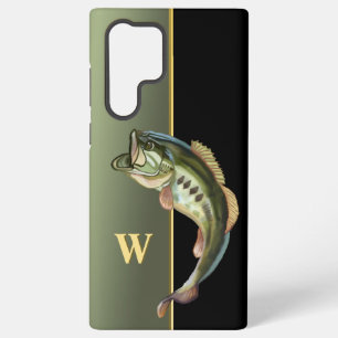 Coque Samsung Galaxy Achigan à grande bouche qui saute
