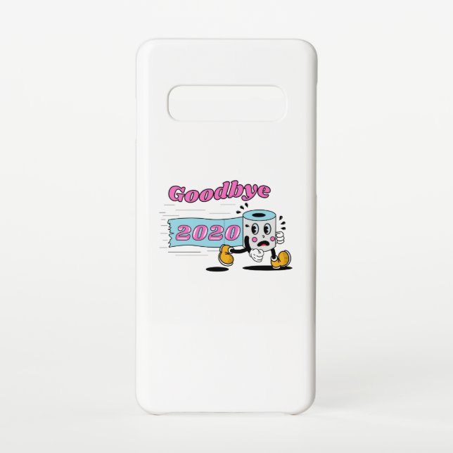 Coque Samsung Galaxy Adieu 2020 - C’est enfin terminé (Dos)