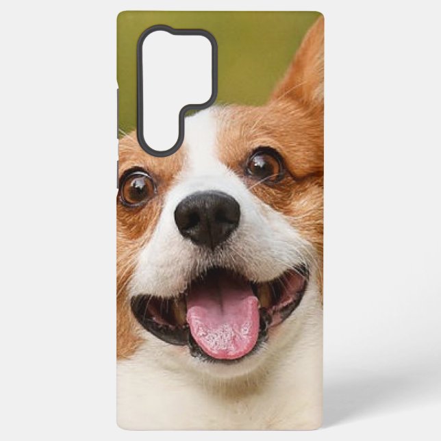 Coque Samsung Galaxy Ajouter photo de chien personnalisé Customisé (Verso)