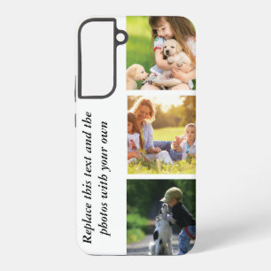 Coque Samsung Galaxy Ajouter votre propre texte et photos