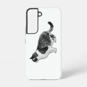 Coque Samsung Galaxy Ami rayé, forme stable