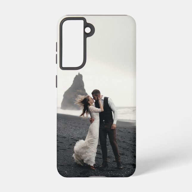 Coque Samsung Galaxy Amour de mémoire photo mariage (Verso)