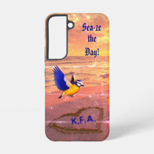 Coque Samsung Galaxy Amour des oiseaux de mer