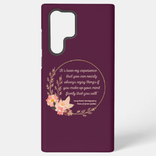 Coque Samsung Galaxy Anne Of Green Gables Citation I - Style mignon