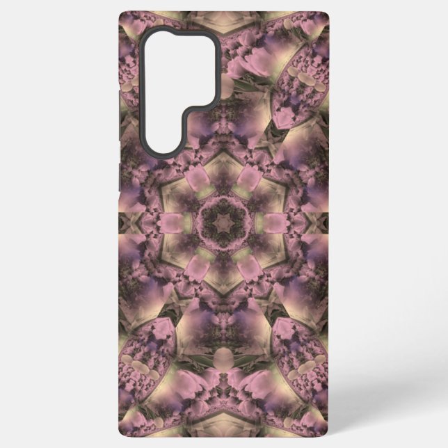 Coque Samsung Galaxy Antiquité rose victorienne (Verso)