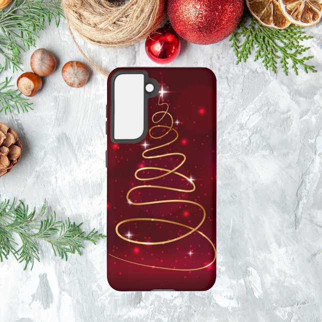 Coque Samsung Galaxy Arbre de Noël (Créateur téléchargé)