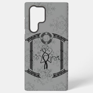 Coque Samsung Galaxy Arbre de vie Grey Damas Téléphone Case