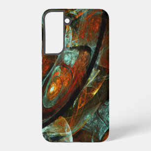Coque Samsung Galaxy Art abstrait divisé par le temps