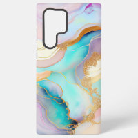 Art parties scintillant abstrait en marbre pastel