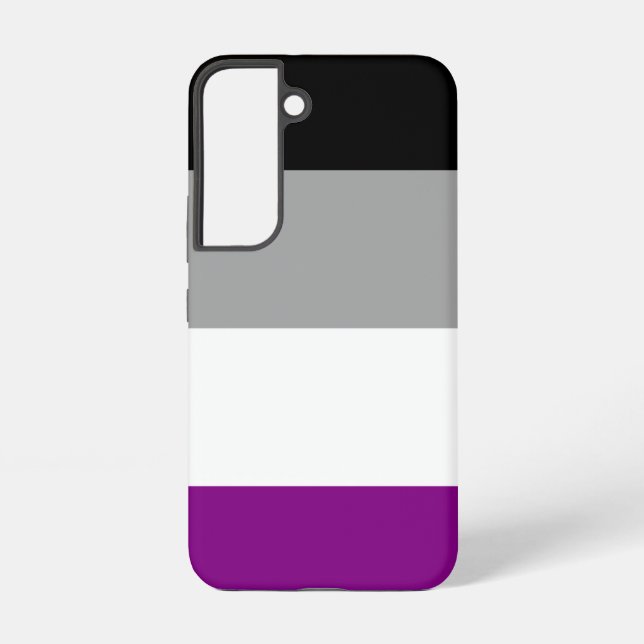 Coque Samsung Galaxy Asexual Pride (Verso)