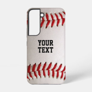 Coque Samsung Galaxy Baseball avec texte personnalisable
