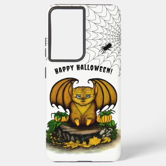 Coque Samsung Galaxy Bat d'Halloween mignonne (Verso)