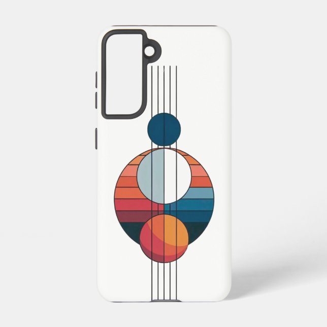 Coque Samsung Galaxy Bâtiment Art en five lines and spheres (Verso)