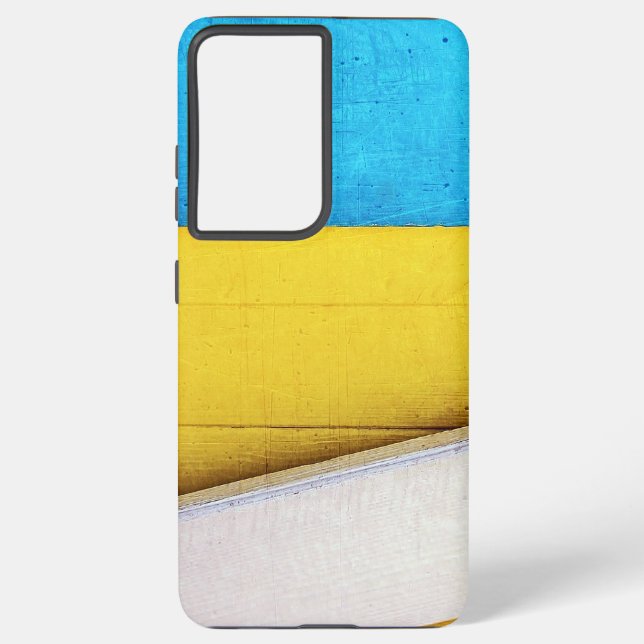 Coque Samsung Galaxy Bâtiment battu - Abstrait minimal par STaylor (Verso)